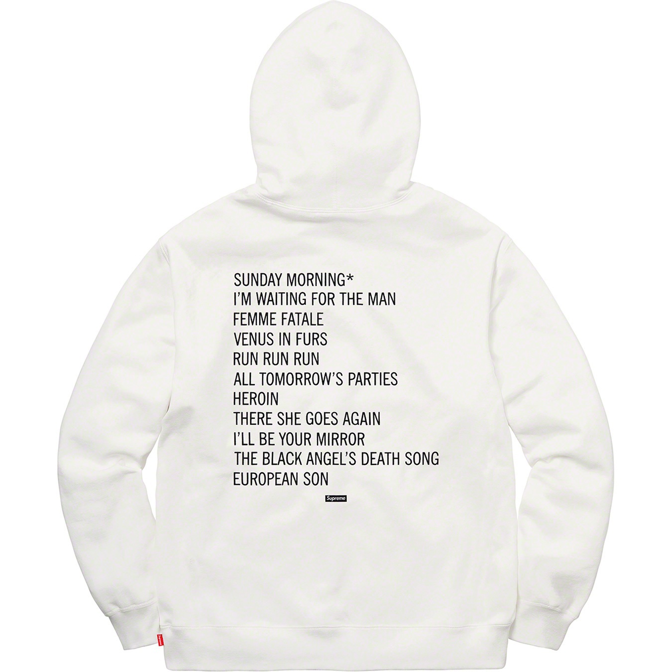 Supreme/The Velvet Underground Hooded Sweatshirt view 4